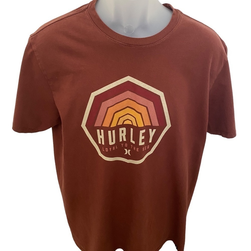 HURLEY “Loyal to the Sea” Surf Tee Shirt Men M Medium